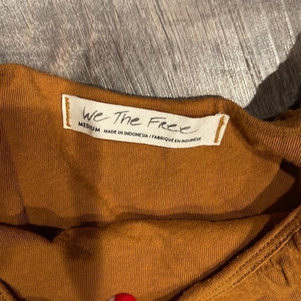 We the free ruffle crop top - Picture 2 of 4